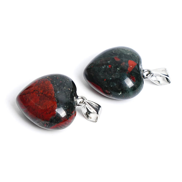 Green Blood Stone Heart-ToShay.org