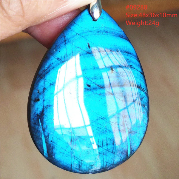 Blue Light Labradorite Pendant-ToShay.org