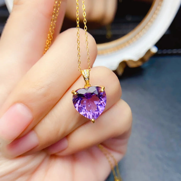 Purple Amethyst Pendant-ToShay.org