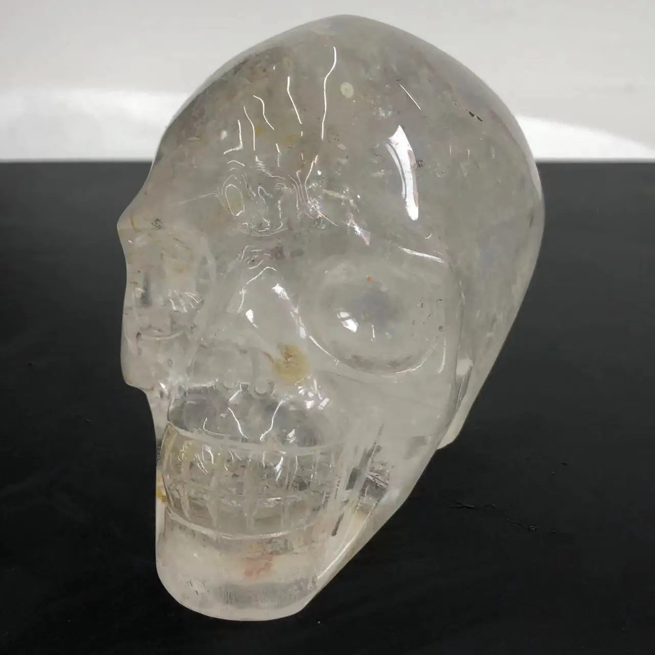 White Quartz Crystal Skull-ToShay.org
