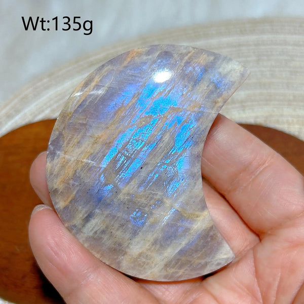 Blue Falshy Moonstone Moon-ToShay.org