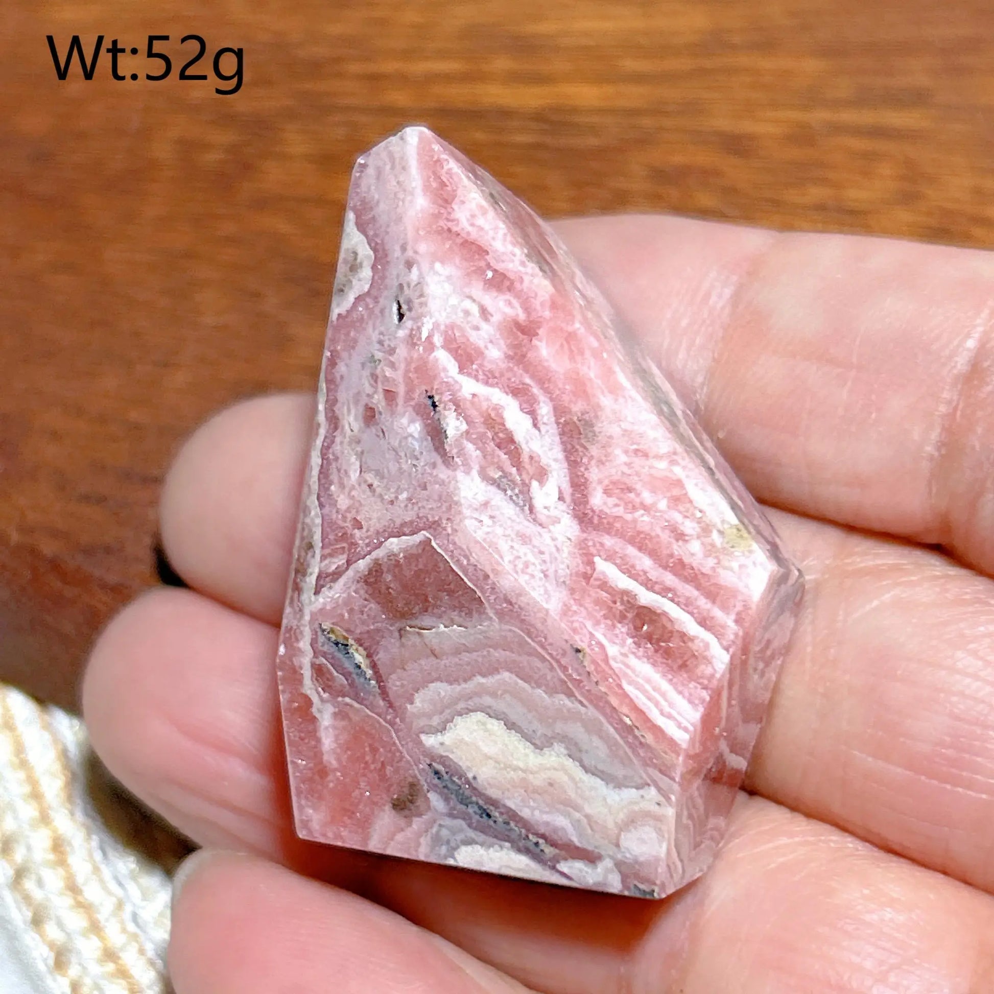 Pink Rhodochrosite Gemstones-ToShay.org