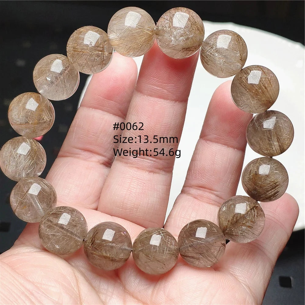 Silver Rutilated Quartz Bracelet-ToShay.org