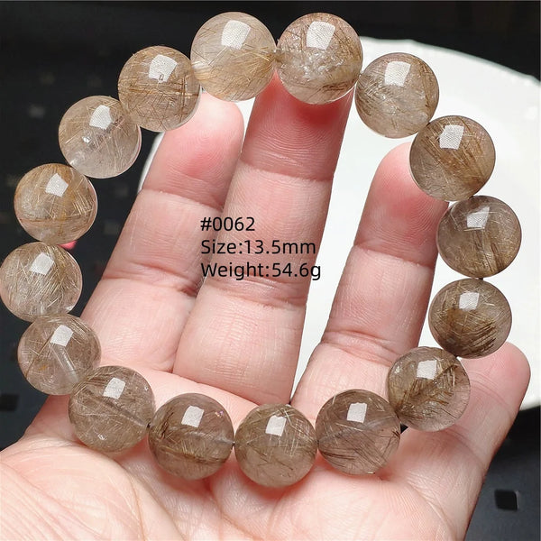 Silver Rutilated Quartz Bracelet-ToShay.org