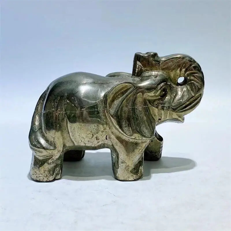 Silver Pyrite Elephant-ToShay.org
