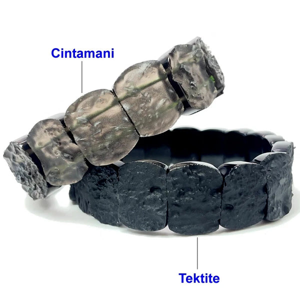 Black Tektite Bracelet-ToShay.org