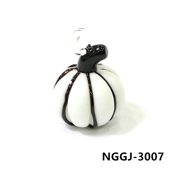 Glass Pumpkin Pendants-ToShay.org