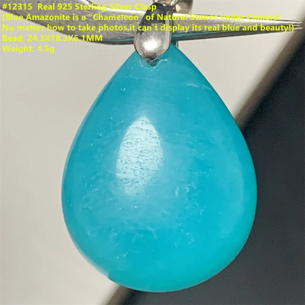 Blue Amazonite Pendants-ToShay.org