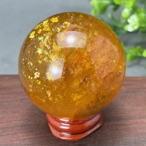 Gold Lepidolite Ball-ToShay.org
