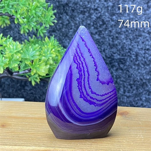 Purple Agate Torch-ToShay.org