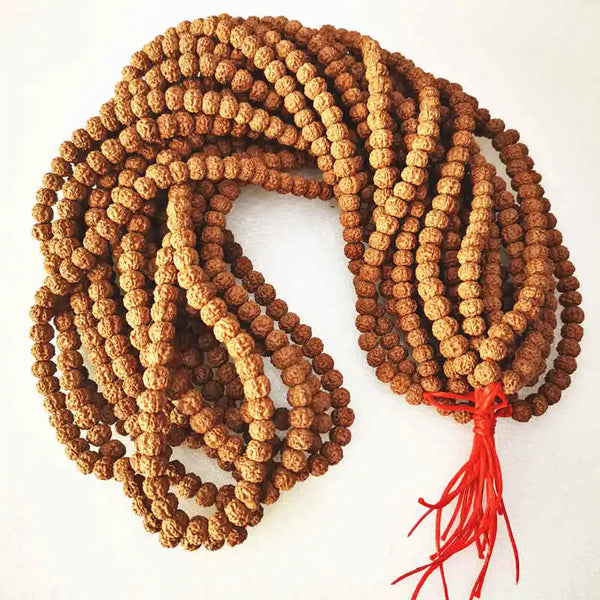 Brown Rudraksha Bodhi Beads-ToShay.org