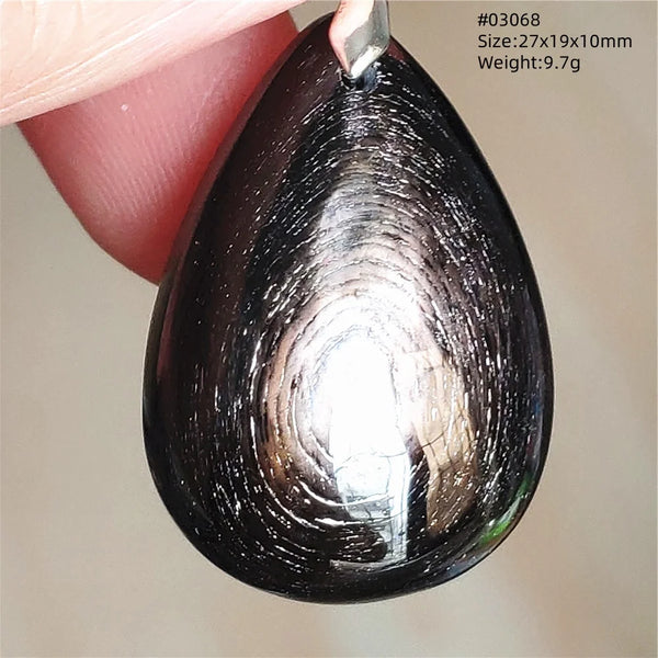 Black Hypersthene Pendant-ToShay.org
