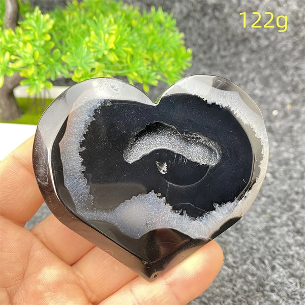 Black Agate Geode-ToShay.org