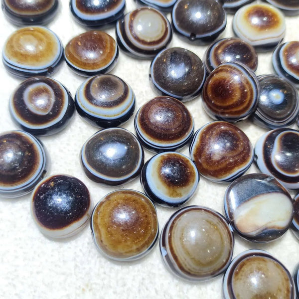 Tibetan Sheep Plate Eye Agate-ToShay.org