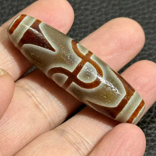 Tibetan Agate Eyes Dzi-ToShay.org