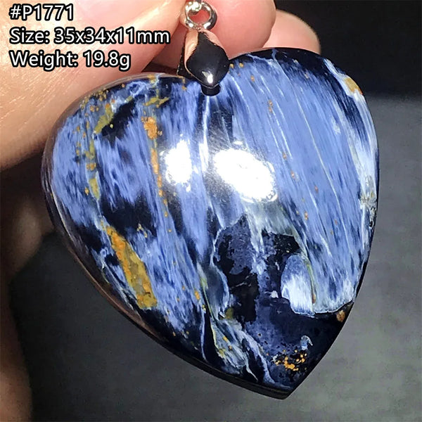 Blue Pietersite Pendant-ToShay.org