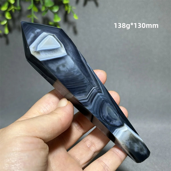 Black Agate Scepter-ToShay.org