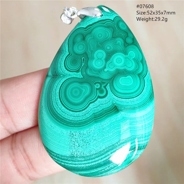 Green Malachite Pendant-ToShay.org