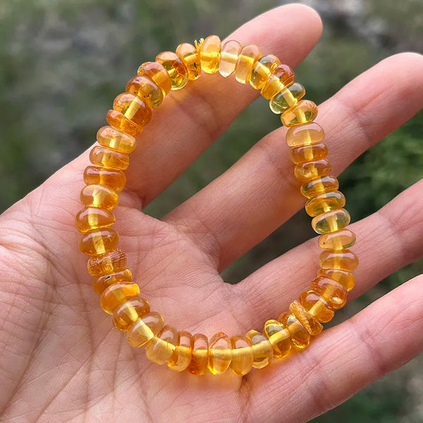 Yellow Amber Bracelet-ToShay.org
