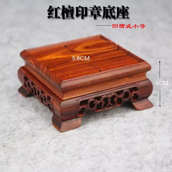 Square Carved Base-ToShay.org