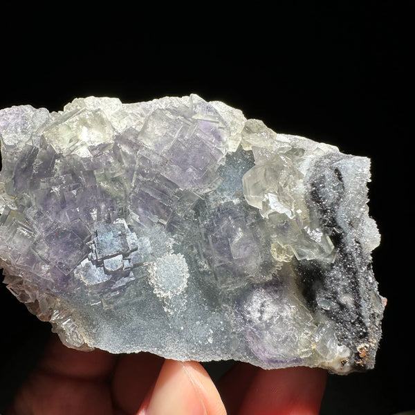 Green Diamond Fluorite Crystal-ToShay.org