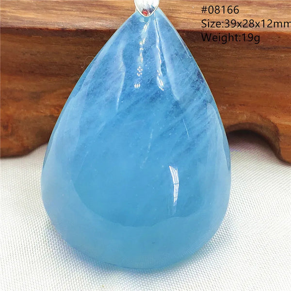 Blue Aquamarine Pendant-ToShay.org