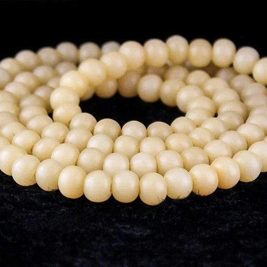White Camel Bone Beads-ToShay.org