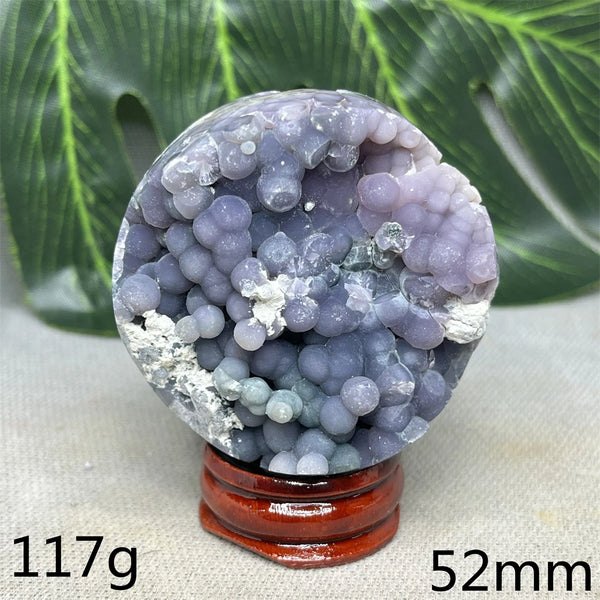 Purple Grape Agate Cluster-ToShay.org