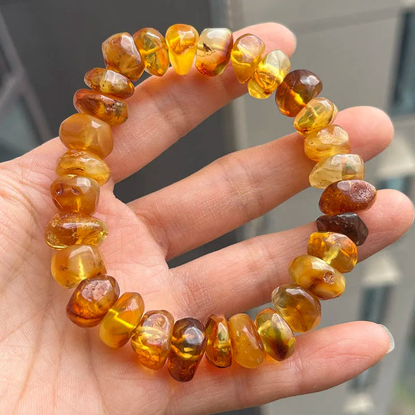 Yellow Amber Bracelet-ToShay.org
