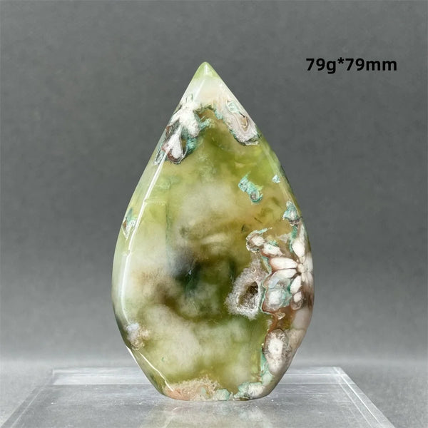 Green Cherry Blossom Agate-ToShay.org