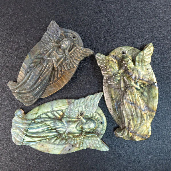 Blue Labradorite Charms-ToShay.org