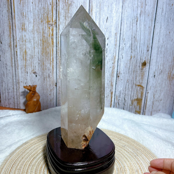 Clear Garden Quartz Tower-ToShay.org