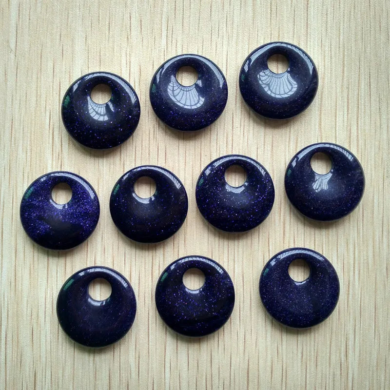 Mixed Crystal Donut Bead-ToShay.org