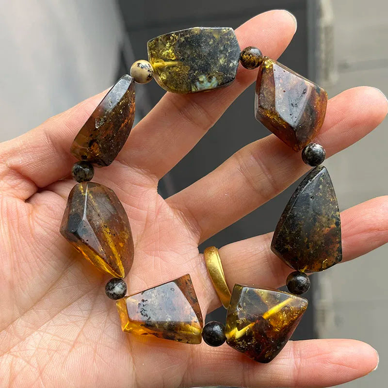 Yellow Amber Bracelet-ToShay.org