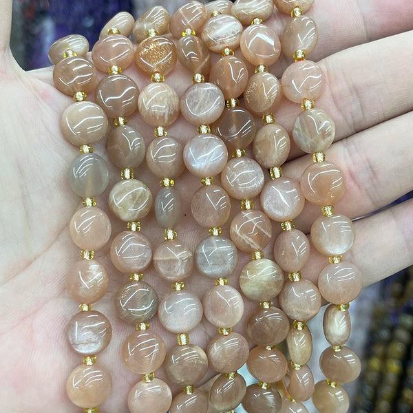 Caramel Sunstone Beads-ToShay.org
