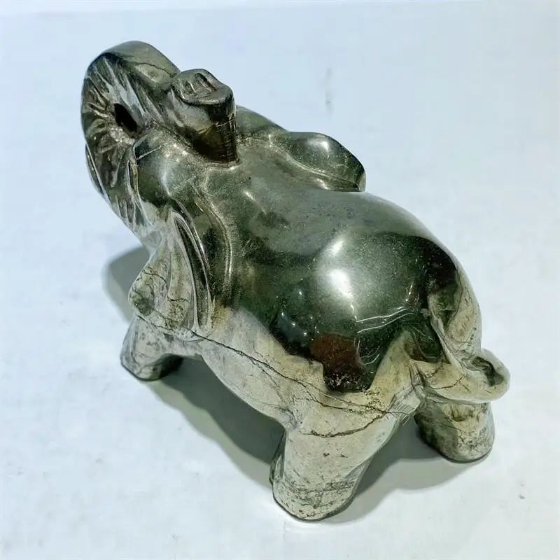 Silver Pyrite Elephant-ToShay.org