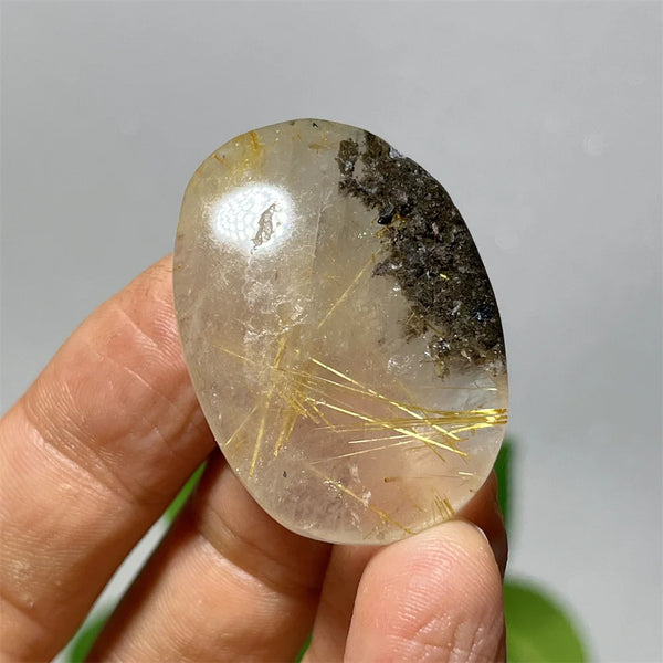 Gold Hair Rutile Quartz-ToShay.org