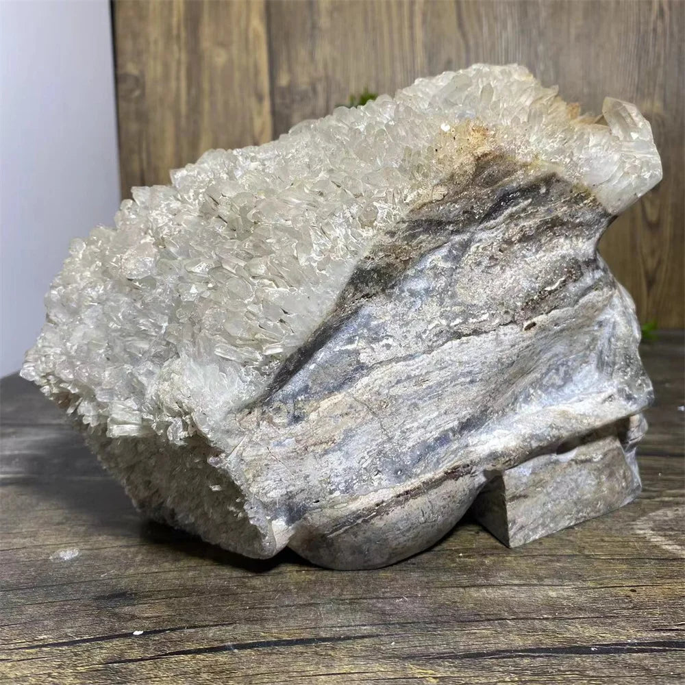 Clear Quartz Crystal Skull-ToShay.org
