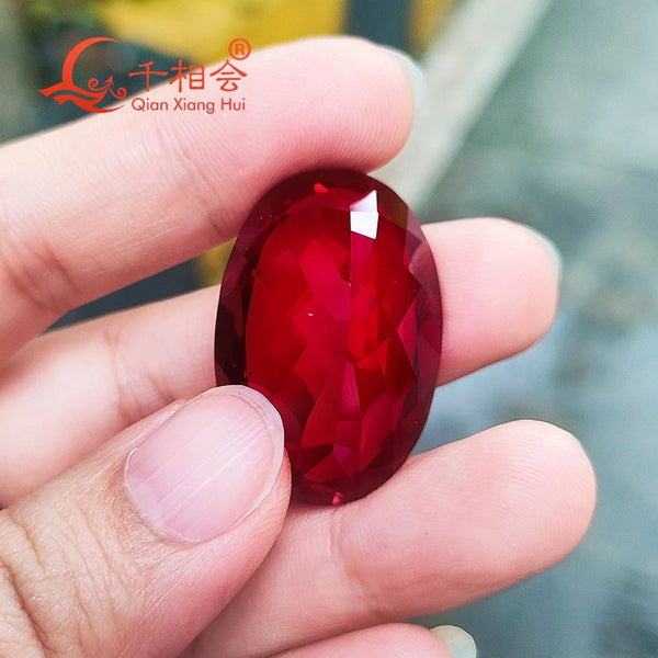Red Ruby Corundum Gem-ToShay.org