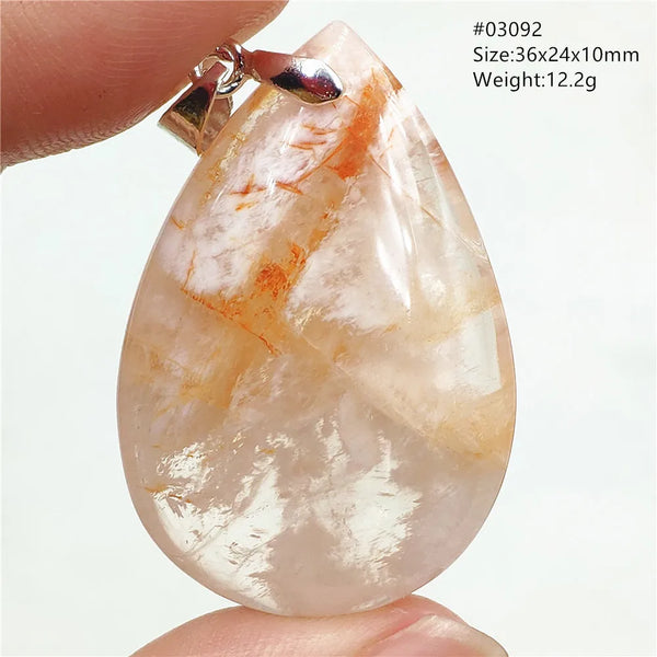 White Orange Phantom Pendant-ToShay.org