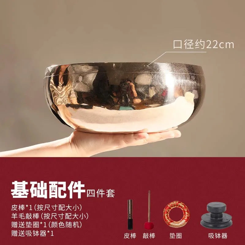 Tibetan Brass Singing Bowls-ToShay.org