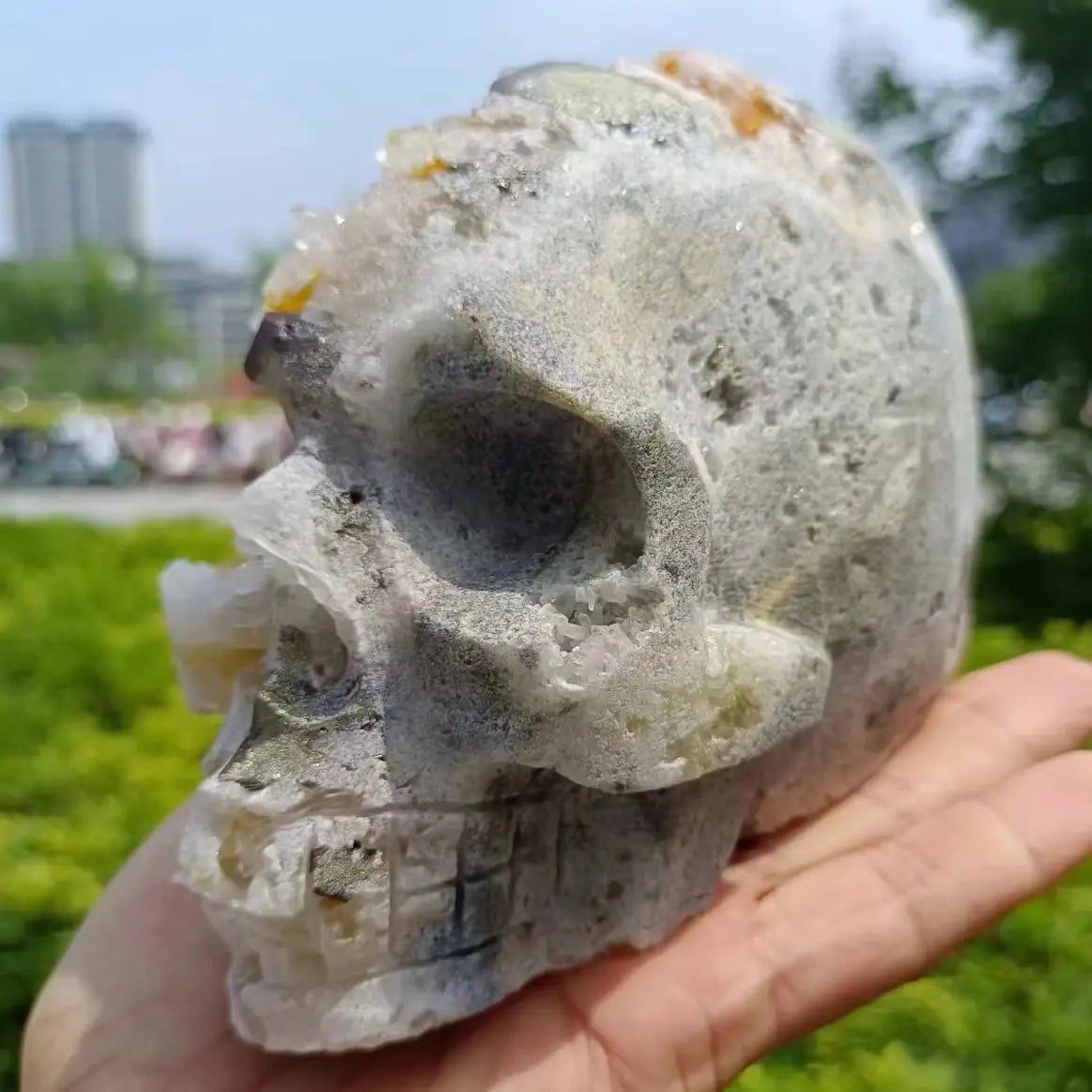 Grey Ore Cluster Skulls-ToShay.org
