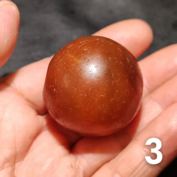 Orange Agate Bead-ToShay.org