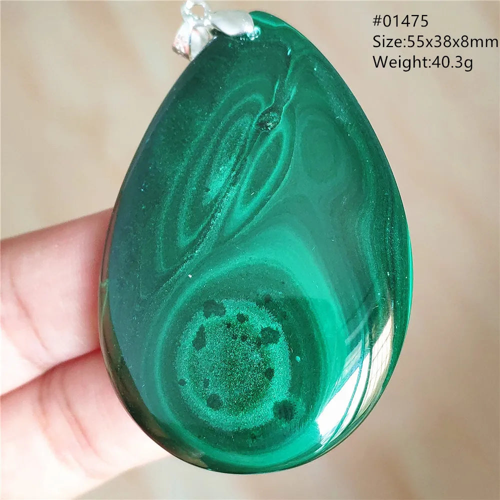 Green Malachite Pendant-ToShay.org