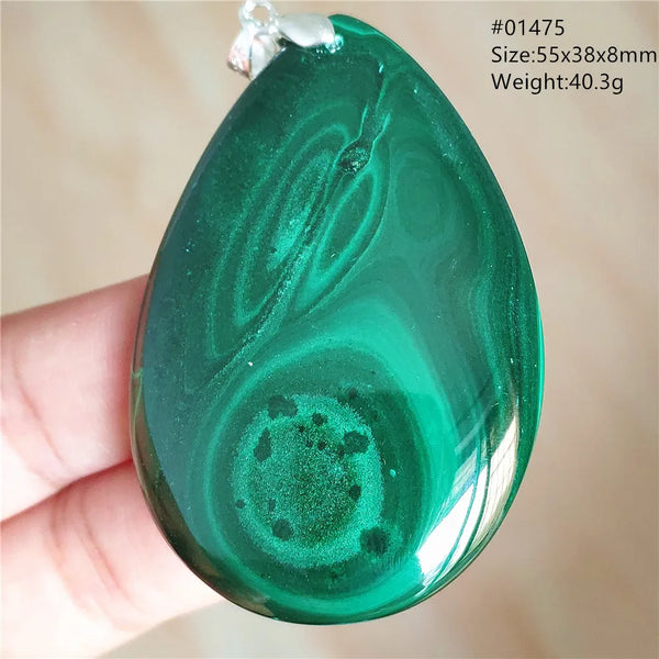Green Malachite Pendant-ToShay.org