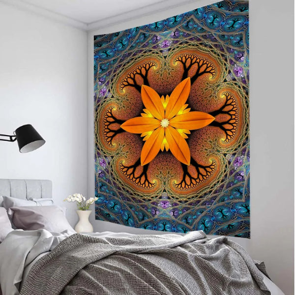 Psychedelic Art Print Tapestry-ToShay.org