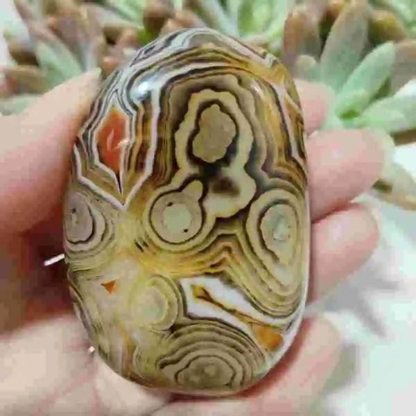 Red Lace Agate Pendant-ToShay.org