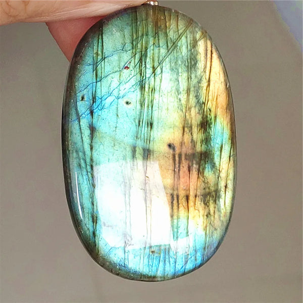 Blue Light Labradorite Pendant-ToShay.org