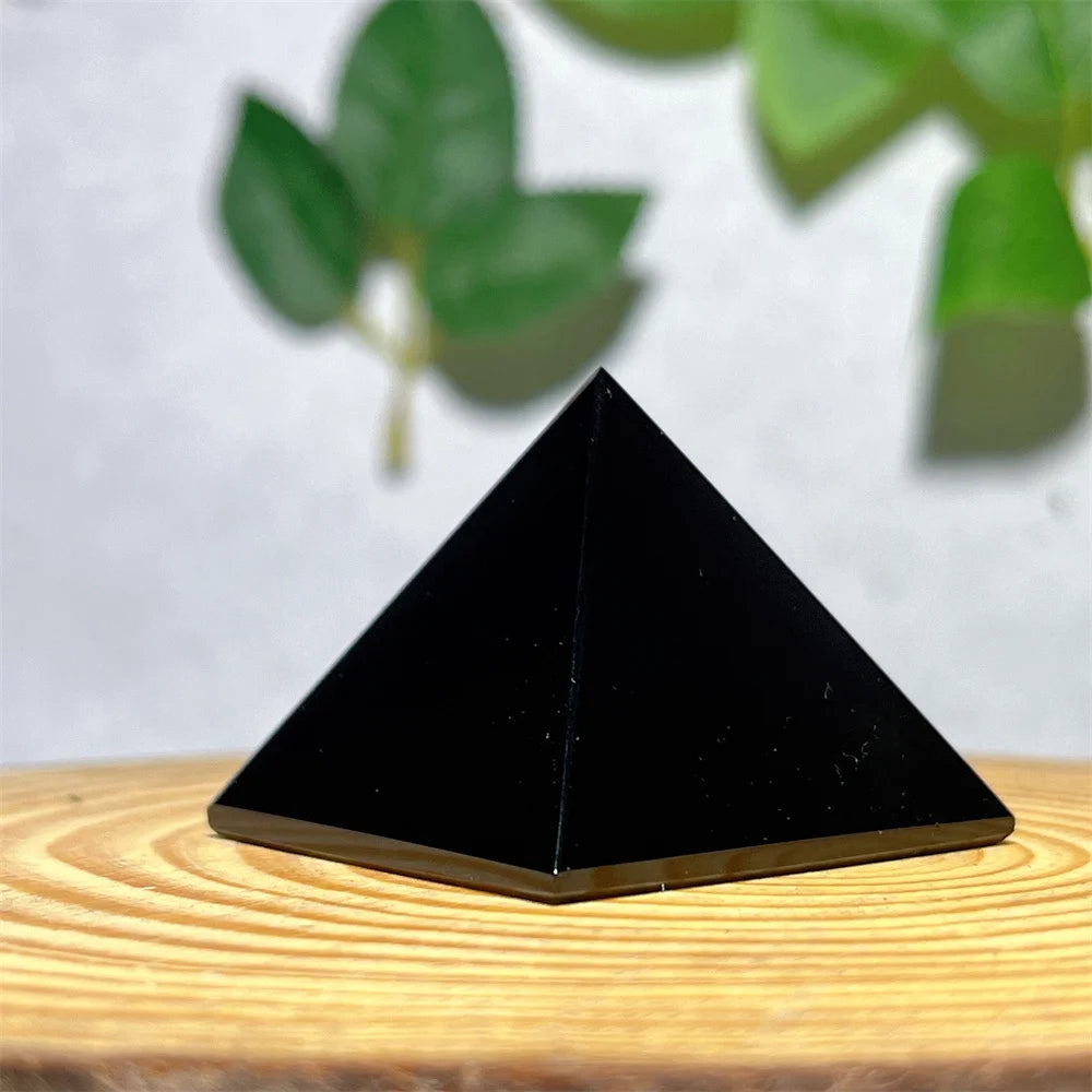 Black Obsidian Pyramid-ToShay.org