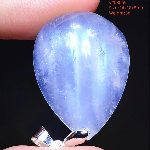 Blue Light Moonstone Pendant-ToShay.org